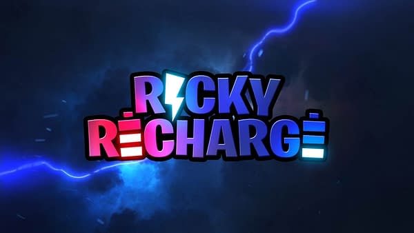 Promo logo for Ricky Recharge, courtesy of Team Recharge.