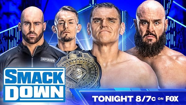 WWE SmackDown Tonight Will See 2 Giants Battle For The IC Title