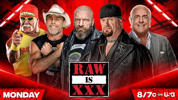 WWE Raw XXX promo graphic
