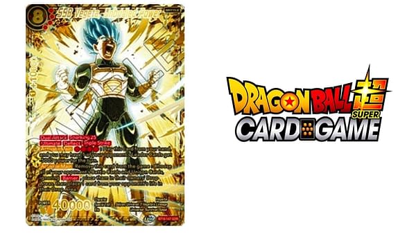 Realm of the Gods Vegeta God Rare. Credit: Dragon Ball Super Card Game