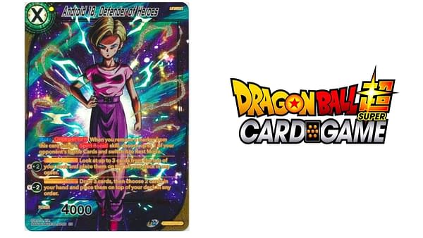 Cross Spirits Android 18. Credit: Dragon Ball Super Card Game