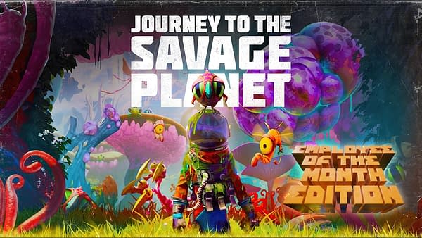Promo art for Journey To The Savage Planet, courtesy of 505 Games.