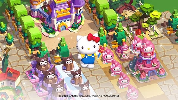 Sanrio Characters My Melody & Kuromi Join Merge Fantasy Island