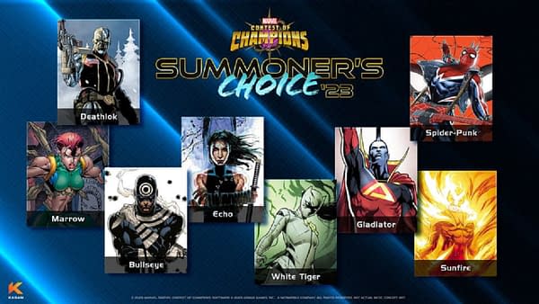 Marvel Contest Of Champions Launches Summoner's Choice 2023
