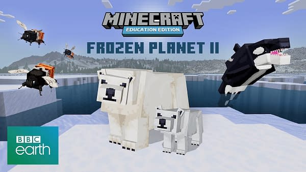 Minecraft & BBC Earth Launch Frozen Planet II Content