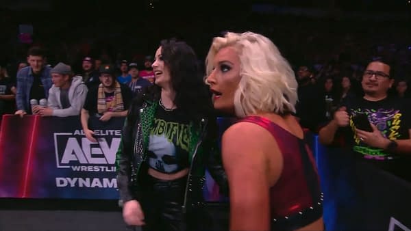 Saraya and Toni Storm appear on AEW Dynamite