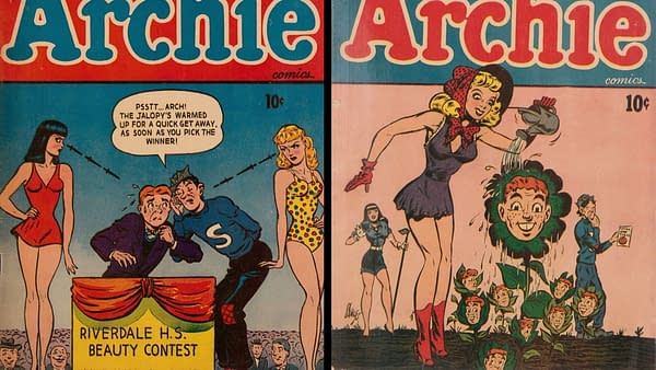 Archie Comics #8, 13 (MLJ, 1944-45).