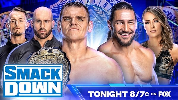 WWE SmackDown Preview: Gunther Defends The IC Title On FOX Tonight