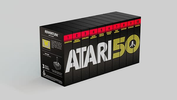 Atari Opens Pre-Orders For 50th Anniversary 2600 Cartridge Series