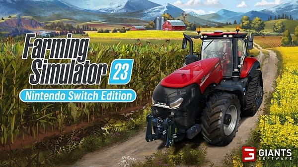 Promo art for Farming Simulator 23, courtesy of GIANTS Software.