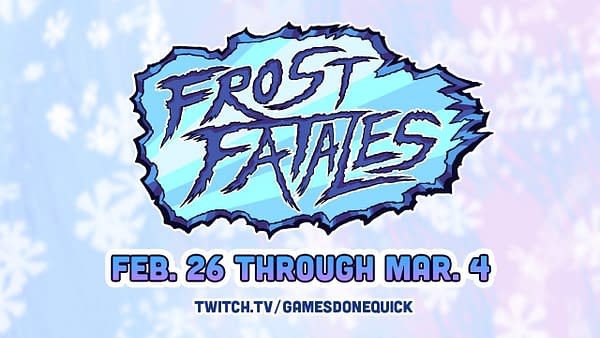 Games Done Quick's Frost Fatales 2023 Kicks Off On Sunday