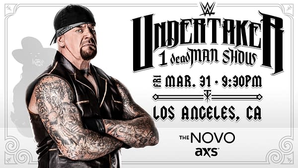 Undertaker 1 Deadman Show promo graphic