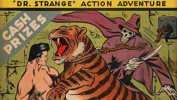 Thrilling Comics #1 (Better Publications, 1940) featuring Dr. Strange.