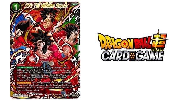Saiyan Showdown top card. Credit: Dragon Ball Super Card Game