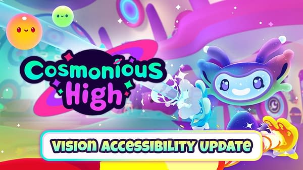 Cosmonious High Receives Vision Accessibility Update