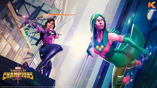 Viv Vision & Kate Bishop Join Marvel Contest Of Champions