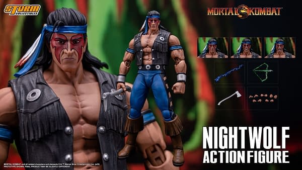 Storm Collectibles Unleashes the Fury of Mortal Kombat's Nightwolf