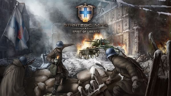 Promo art for Strategic Mind: Spirit Of Liberty, courtesy of Klabater.