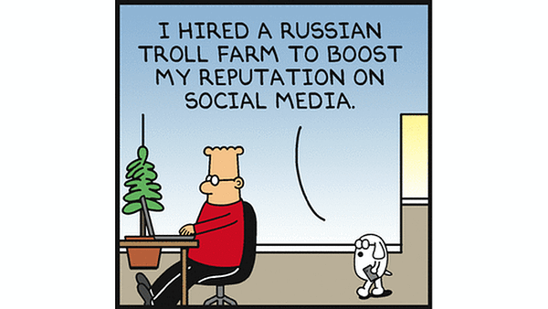 Scott Adams' Returns With New Strip Dilbert Reborn Now With F-Words