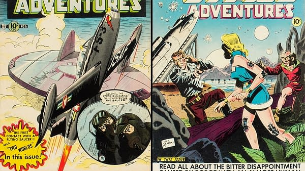 Space Adventures #6, 8 (Charlton, 1953).