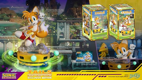 Tails Saves the Day with New Sonic the Hedgehog First 4 Figures Statue