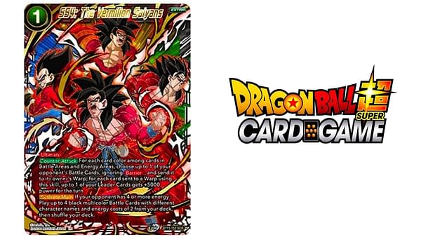 Saiyan Showdown top card. Credit: Dragon Ball Super Card Game