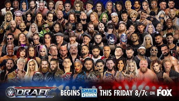 WWE SmackDown Preview: The 2023 WWE Draft Kicks Off On FOX