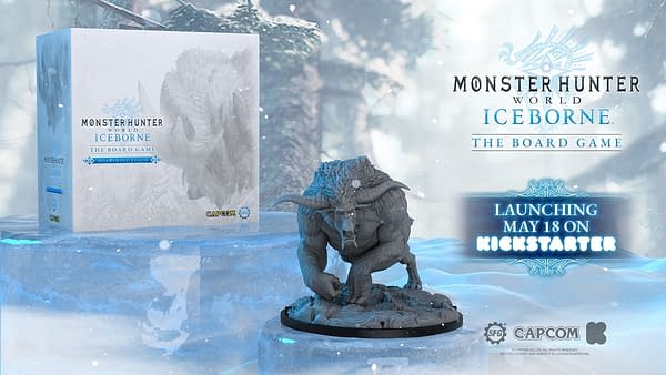 Steamforged Reveals Monster Hunter World: Iceborne Board Game