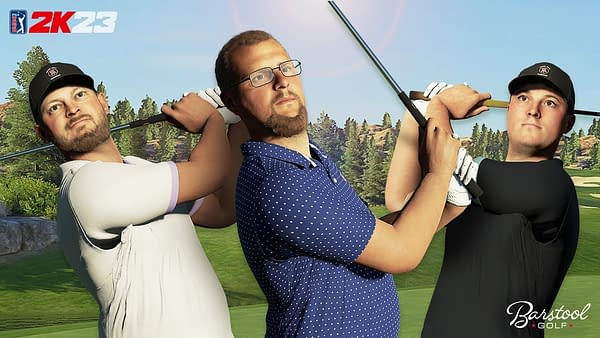 Barstool Sports Crew Available To Play In PGA Tour 2K23