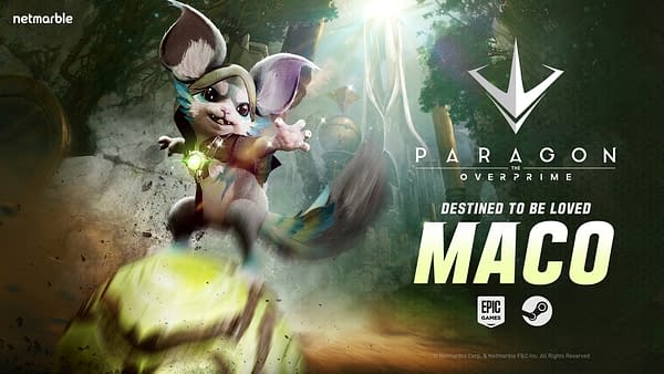 Maco as seen in Paragon: The Overprime, courtesy of Netmarble.