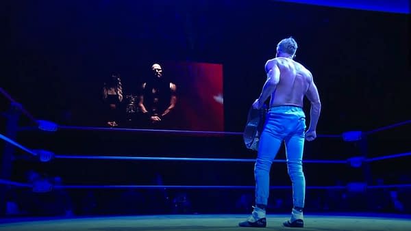 House of Black delivers a message to Orange Cassidy at AEW Battle of the Belts VI.