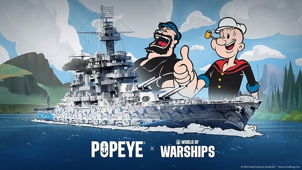 Popeye Is Sailing Straight Into A World Of Warships Crossover