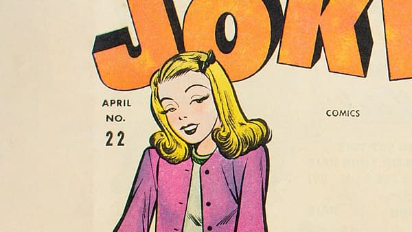 Joker Comics #22 (Timely, 1946) featuring Tessie.