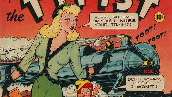 Tessie the Typist #1 (Timely, 1944).