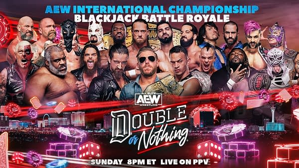 🔥Official AEW Double or Nothing Match Graphic🔥   Auughh man! So unfair! AEW is practically taunting The Chadster with all these Double or Nothing match graphics. Tony Khan just *had* to go and book this event, huh? It's like he's ruining The Chadster's life on purpose! 😩