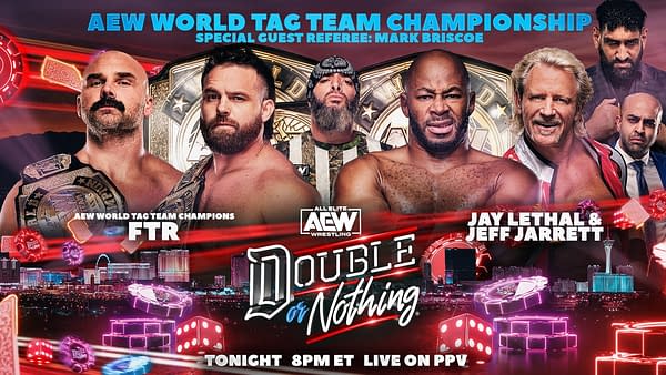 🔥Official AEW Double or Nothing Match Graphic🔥 Brace yourselves: here's another Double or Nothing match graphic, reminding The Chadster how much AEW and Tony Khan do not understand a single thing about the wrestling business. The Chadster's Unbiased Journalism Club membership must really annoy The Khan, huh? 🤔