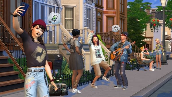The Sims 4 To Release Grunge Revival & Book Nook Kits On Thursday