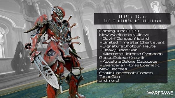 Warframe Is Getting An All-New Armor Added This June