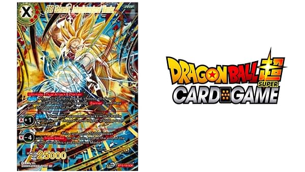 Supreme Rivalry top card. Credit: Dragon Ball Super Card Game.
