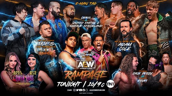 AEW Rampage Opens Weekend of Anti-WWE Hostilities