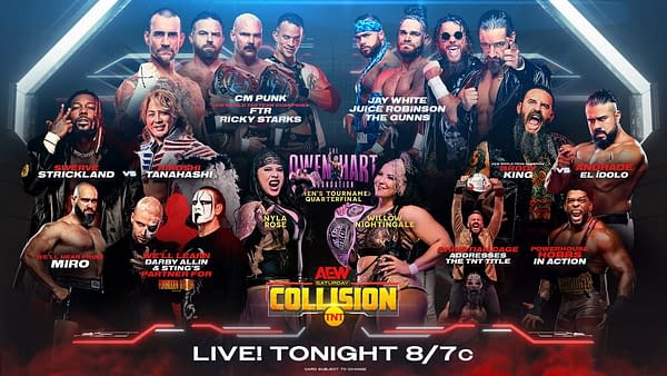 AEW Collision Preview: The Meat on AEW's Anti-WWE Weekend Sandwich