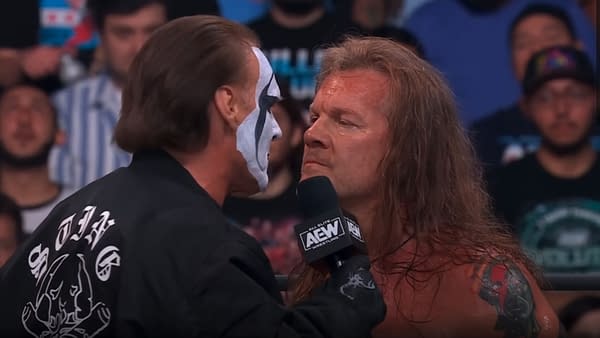 Sting and Chris Jericho face off on AEW Dynamite
