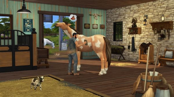 Farm how you see fit in The Sims 4, courtesy of Electronic Arts.