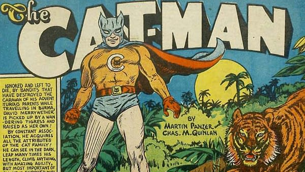 Cat-Man Comics #1 (Helnit, 1941)