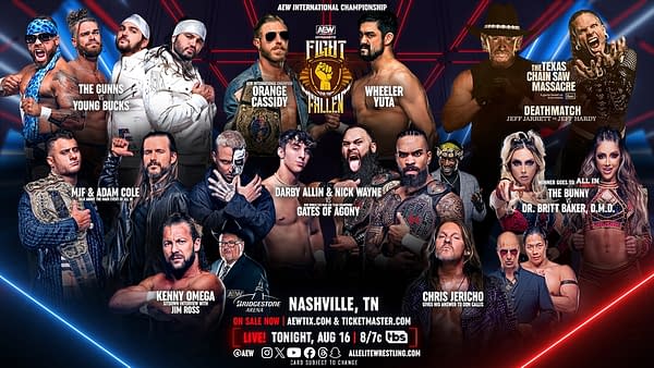 AEW Dynamite Preview: Lineup for Tonight's Fight for the Fallen