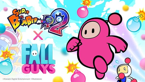 Konami Reveals Bomberman Crossover With Fall Guys