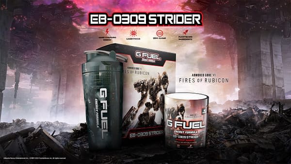 G Fuel Releases New Gaming Flavor Tied To Armored Core VI