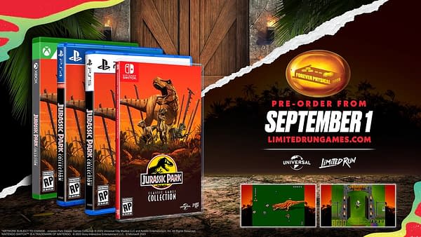 Jurassic Park Classic Games Collection Announced