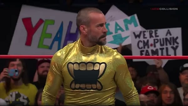 CM Punk reveals himself on AEW Collision