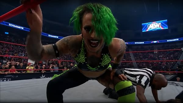 Ruby Soho appears on AEW Dynamite